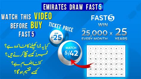 Emirates Draw Fast 5 Results .